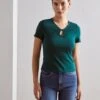 Anna Field T-Shirts - Dark Green -Anna Field 8d5584cb930e421eb5dd887875da3ced