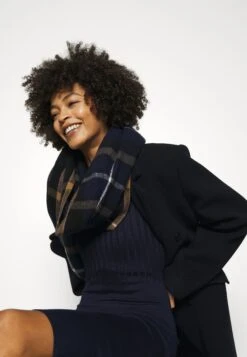 Anna Field Crew Ausschnitt Ripp Top Bodycon Mini Strickkleid - Etuikjole - Dark Blue -Anna Field 914ebb2ee80a41f7a81da59e5bb64931