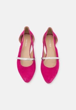 Anna Field Leather - Ballerina Med Reim - Pink -Anna Field 9203fa05f7324438961f7483f55bdd52