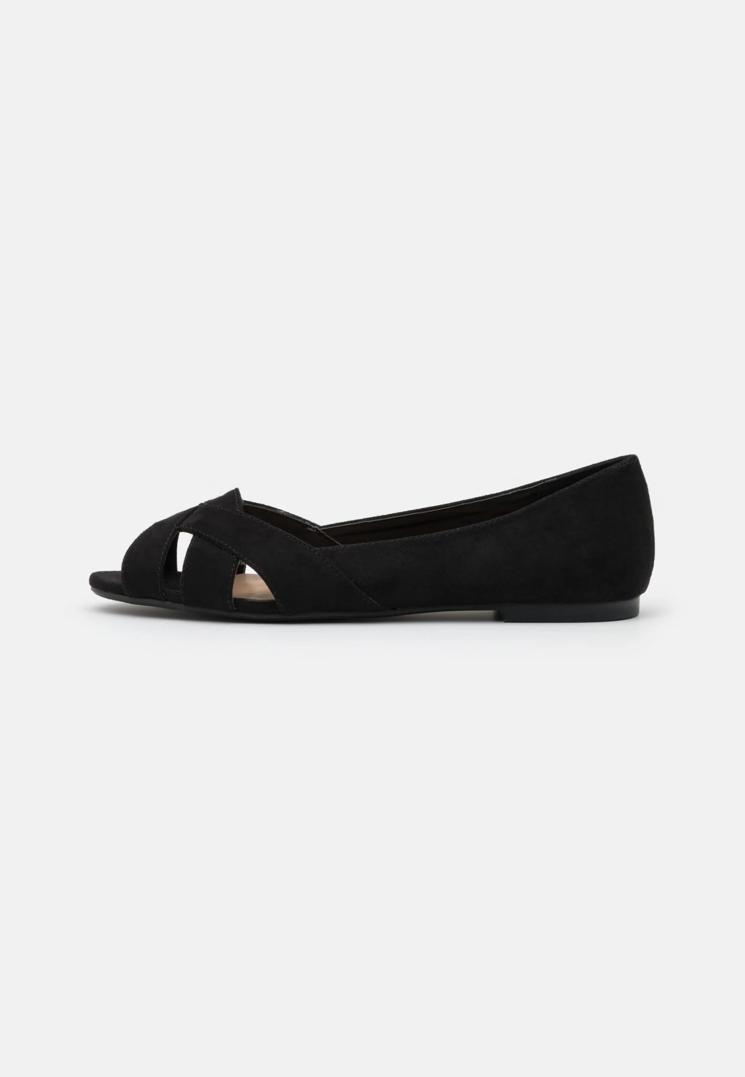 Anna Field Ballerina Med Åpen Front - Black 4 Anna Field Ballerina Med Åpen Front - Black - Bilde 2