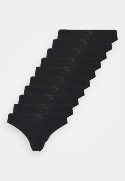 Anna Field 10 Pack - String - Black 10 Anna Field 10 Pack - String - Black -Anna Field 96ae7501f0f24390b5c6c97df1c645df