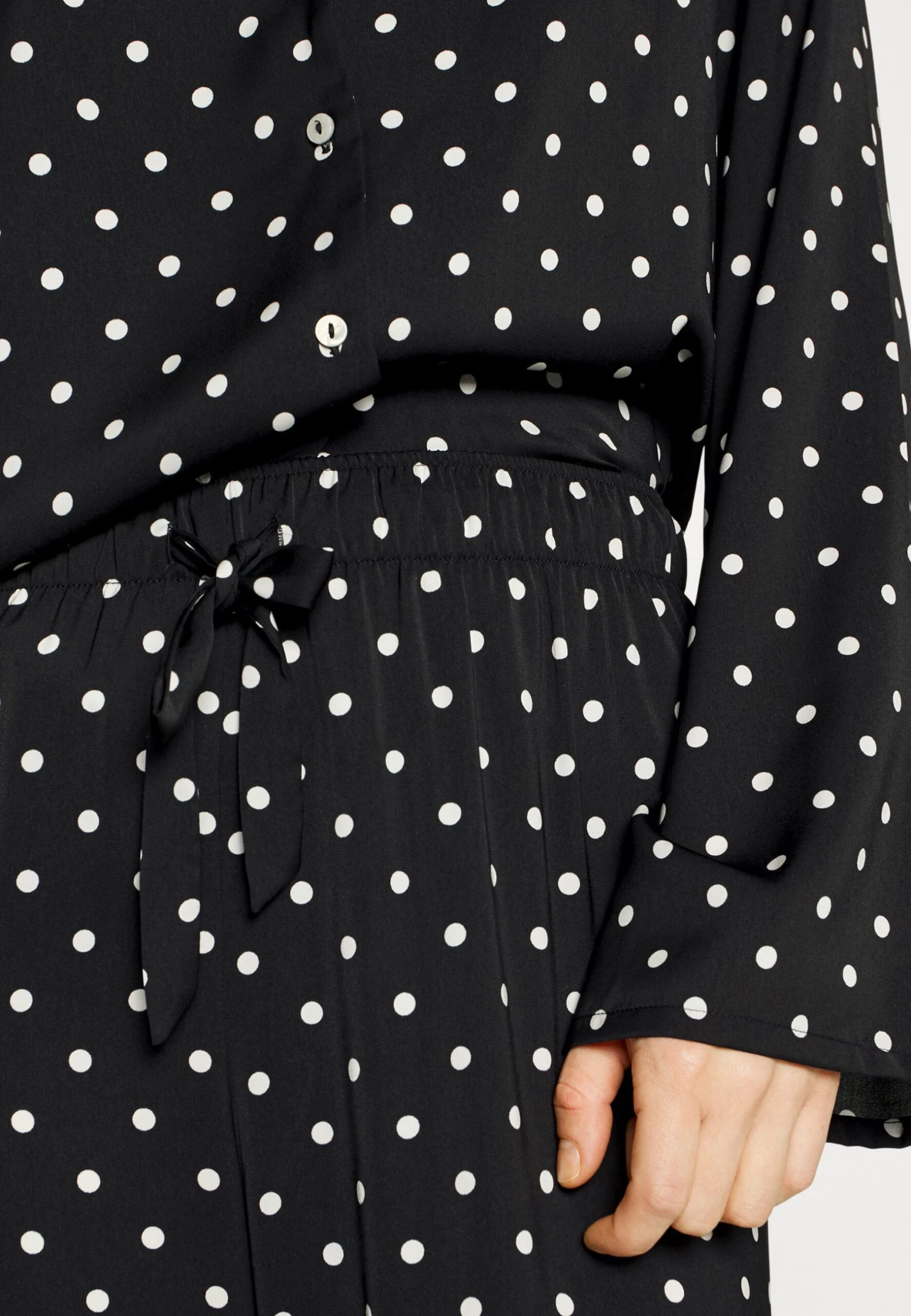 Anna Field Pyjamas - Black/Off-White 7 Anna Field Pyjamas - Black/Off-White - Bilde 5