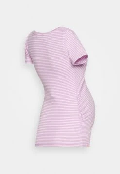 2 Pack - T-Shirts Med Print - Purple/White/Teal -Anna Field 99923d0928374f849482e11b9595b872