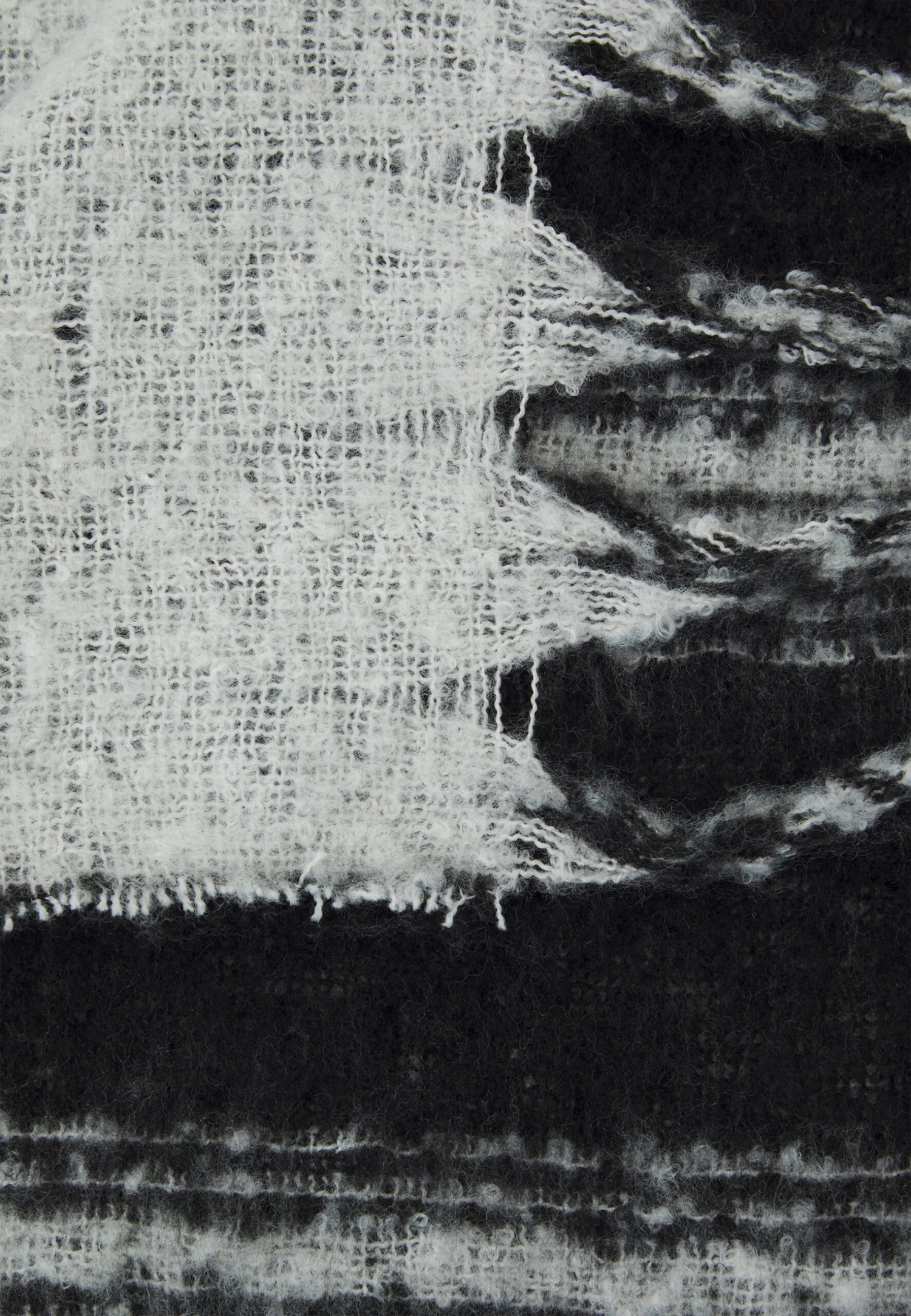 Anna Field Sjal - Black/White 4 Anna Field Sjal - Black/White - Bilde 2