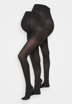 Anna Field 2 Pack 60 Den Maternity Tight - Strømpebukser -Black