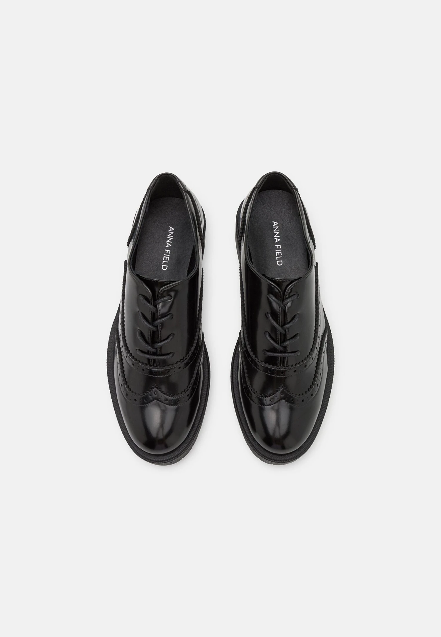 Anna Field Snøresko - Black 8 Anna Field Snøresko - Black - Bilde 6