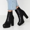 Anna Field Ankelboots Med Høye Hæler - Black 2 Anna Field Ankelboots Med Høye Hæler - Black -Anna Field 9e5f094916cf47bb880b6778e4f810c5