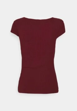 Anna Field T-Shirts Med Print - Dark Red -Anna Field a057502a766342d18037253ccc188d9a