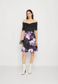 Anna Field Cocktailkjole - Black/Purple -Anna Field a1cc01710da74bf98e291d6f82969568