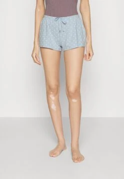 Anna Field Short 2 Pack - Pyjamasbukse - Blue -Anna Field a22c3c5d72a64e47a93eb7809d11bd42