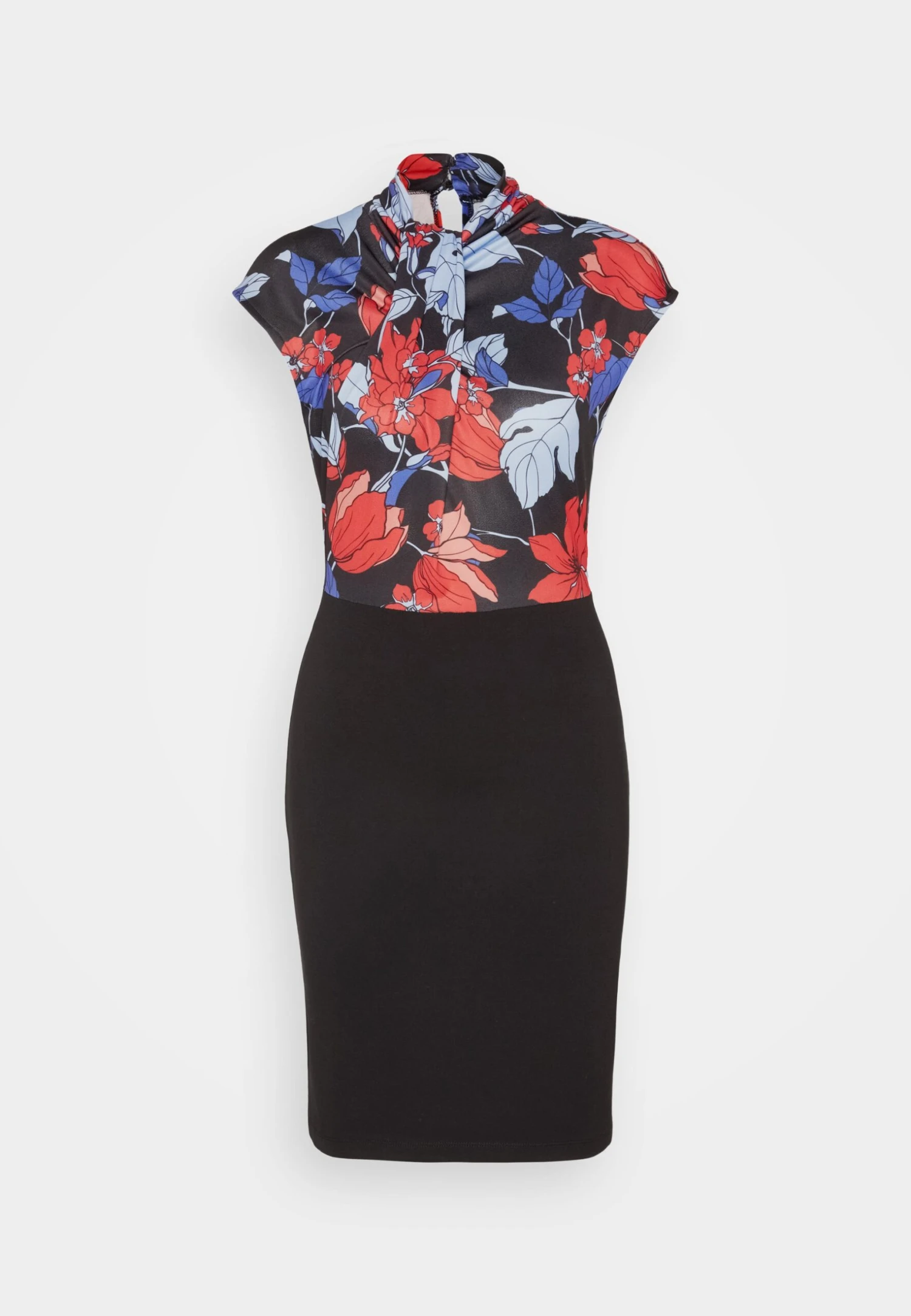 Anna Field Jerseykjole - Black/Red/Blue 9 Anna Field Jerseykjole - Black/Red/Blue - Bilde 7