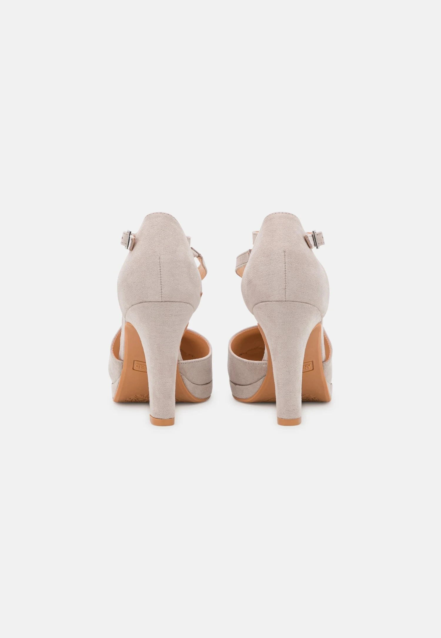 Anna Field Høye Hæler - Light Grey 6 Anna Field Høye Hæler - Light Grey - Bilde 4