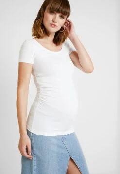 2 Pack - T-Shirts - White/Dark Blue -Anna Field b53123d8c2c24d7db093ac4741d359d3