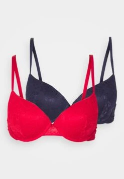 Anna Field 2 Pack- Bøyle-Bh - Blue/Red -Anna Field b57be694f5da44abae8792d230ccfc41