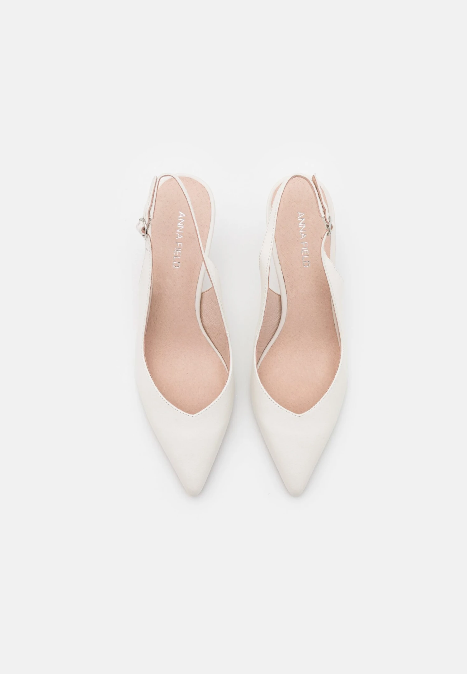 Anna Field Leather - Klassiske Pumps - White 8 Anna Field Leather - Klassiske Pumps - White - Bilde 6