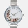Anna Field Klokke - Silver-Coloured -Anna Field bd27c0e61a4e4353880fc5b02064f39a