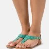 Anna Field Tåsandaler - Turquoise -Anna Field be2f3d700e244bd38c6fb7897337652e