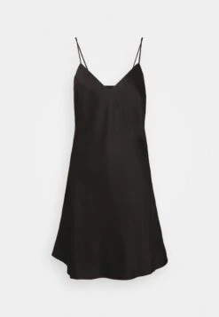 Anna Field Simple Satin Nightie - Nattskjorte - Black -Anna Field bf18cabadcc44dc295ca840aaa92880c