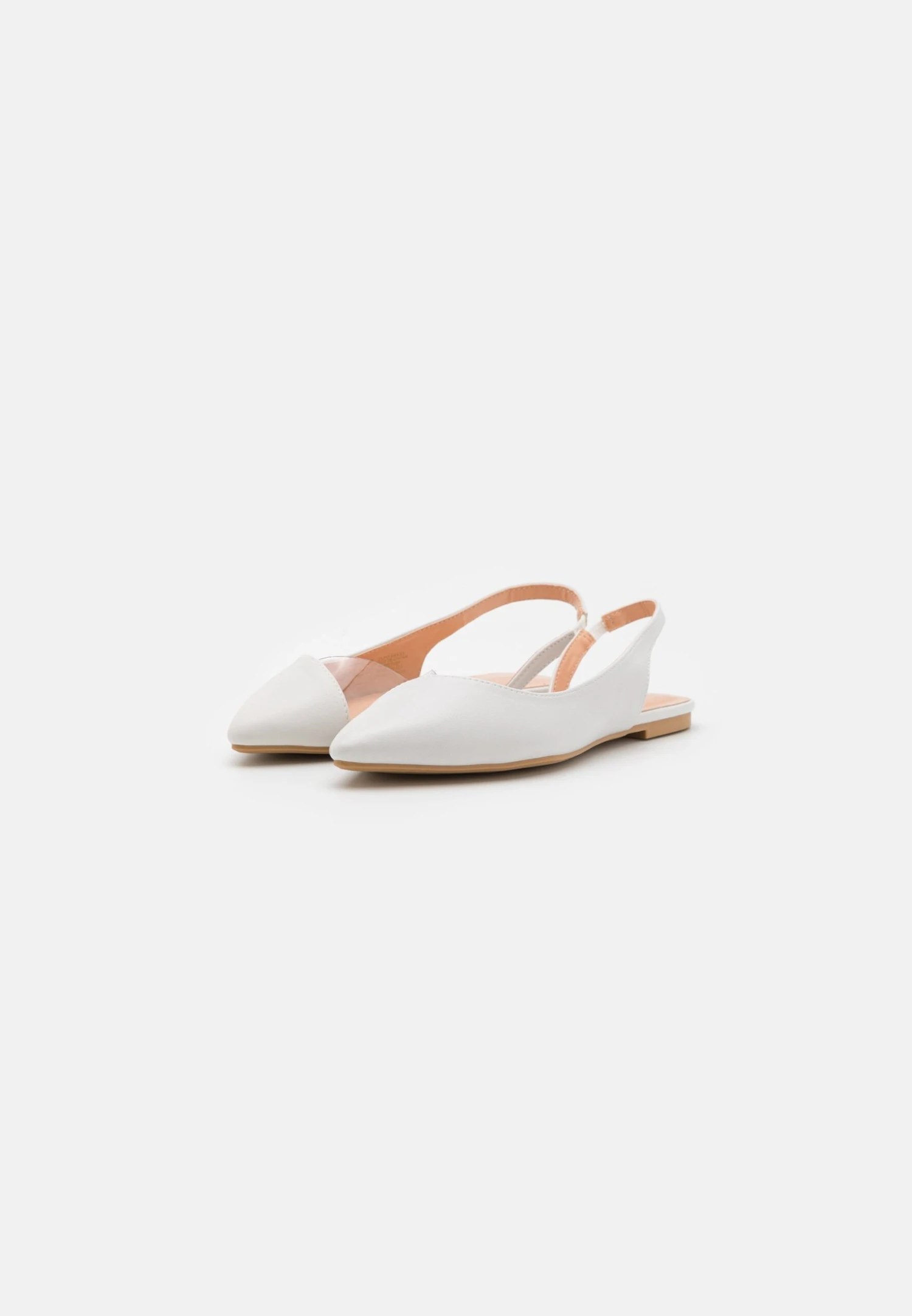 Anna Field Ballerina Med Reim - White 5 Anna Field Ballerina Med Reim - White - Bilde 3