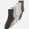 Anna Field 5 Pack - Sokker - Black/Grey -Anna Field c9d3ce9961794b6aa47248952f7fb165