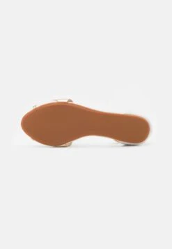 Anna Field Leather - Ballerina Med Åpen Front - White -Anna Field cb8c8223cea54b068080121683d9eef7