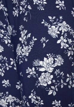 Wide Leg Pant - Bukse - Dark Blue/Off-White -Anna Field cbc5886e380d49e3b15b27e3370d986e