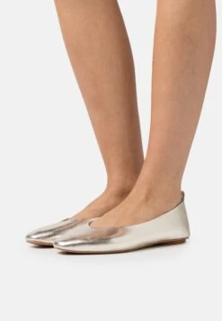 Anna Field Leather - Ballerina - Gold