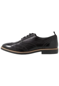Anna Field Leather- Snøresko - Black -Anna Field ce9cb6ae29194cb6af1ac2b757fb3d8a
