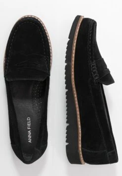Anna Field Comfort Leather - Slippers - Black -Anna Field cfa07cd963784bf69b43bc908cbd5eb6