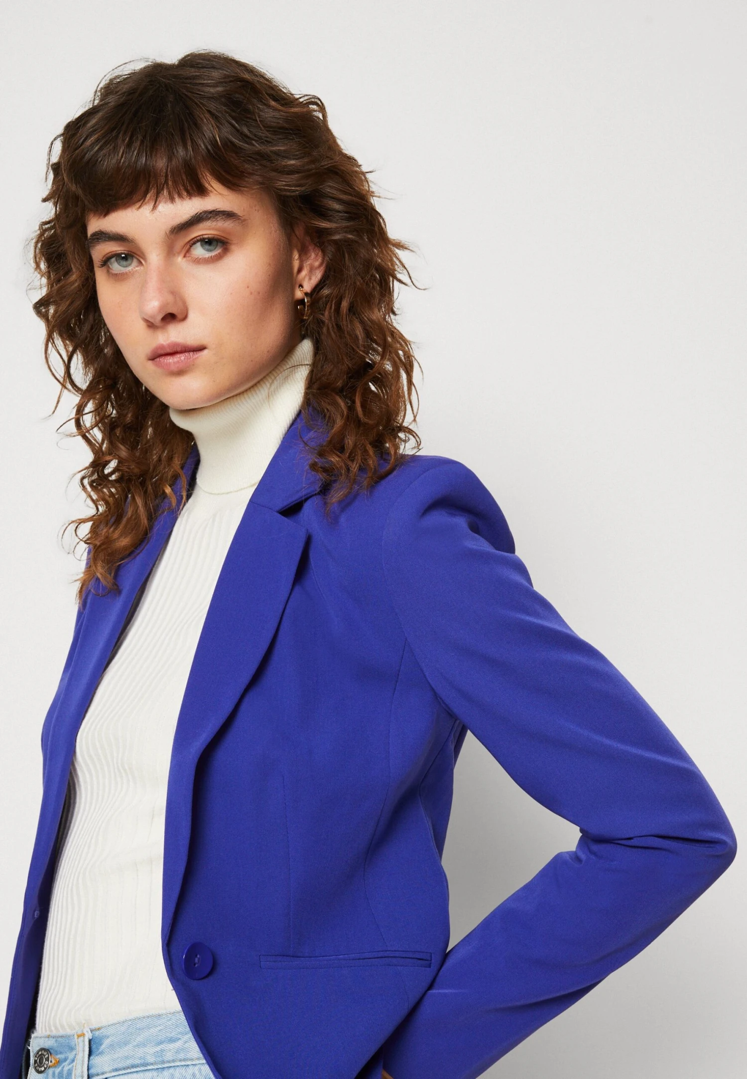 Anna Field Blazer - Blue 6 Anna Field Blazer - Blue - Bilde 4