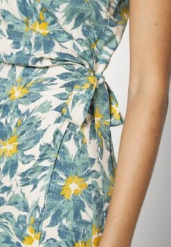 Anna Field Woven Wrap Dress - Kjole - Multi/Green -Anna Field d1b58fe1e3224deb8ecb932d1b86c5c3