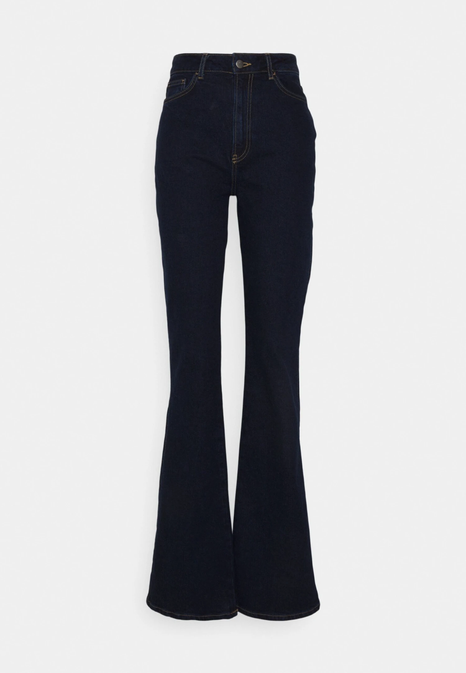 Flared Jeans - Dark Blue Denim 7 Flared Jeans - Dark Blue Denim - Bilde 5