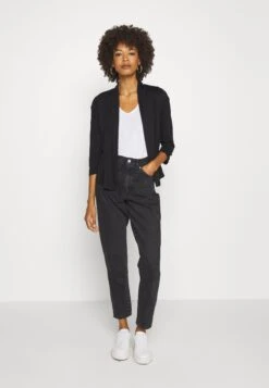 Anna Field Basic V Neck Drop Shoulder 2 Pack- T-Shirts - Black/White