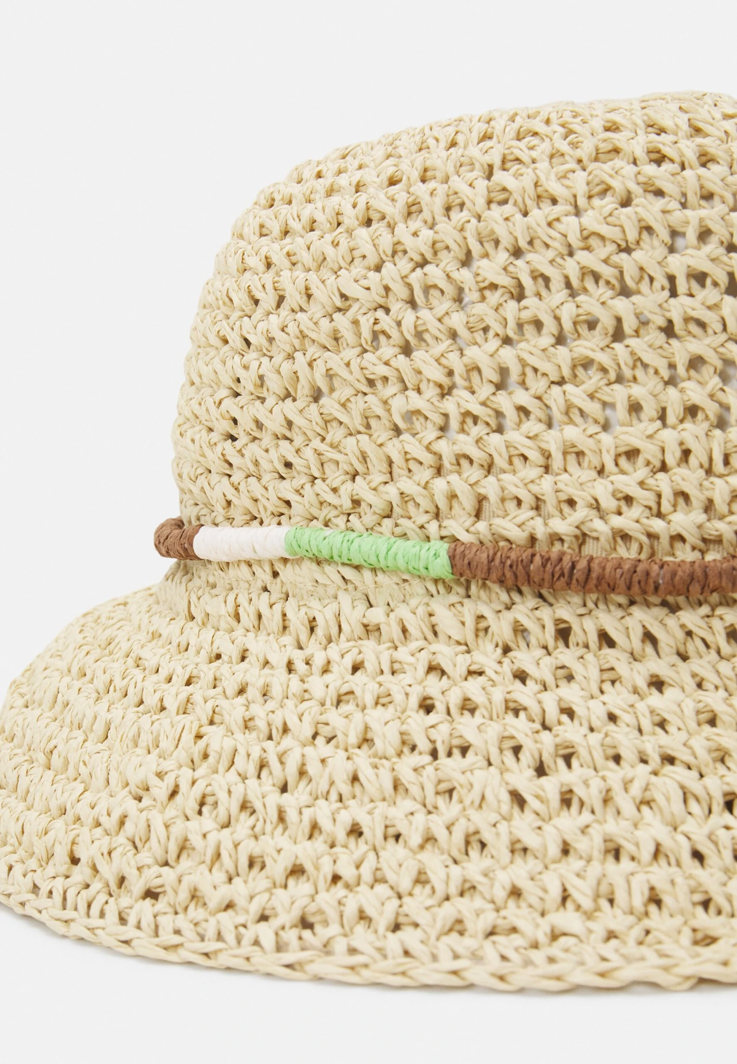 Anna Field Hatt - Tan/Green 5 Anna Field Hatt - Tan/Green - Bilde 3