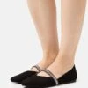 Anna Field Ballerina Med Reim - Black