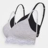 Anna Field 2Pp Maternity Bra - T-Skjorte-Bh - Grey -Anna Field d7c57d502fc9410e888f990009776a70