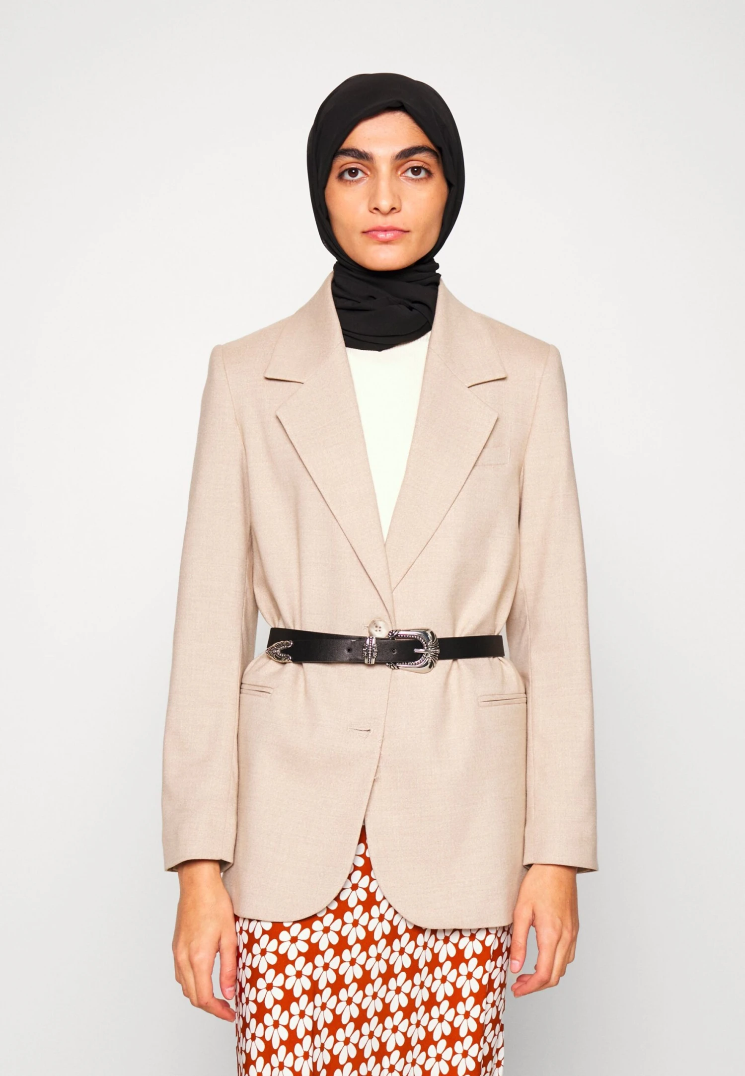 Anna Field 2 Pack - Hodetørkle - Black/Green 3 Anna Field 2 Pack - Hodetørkle - Black/Green