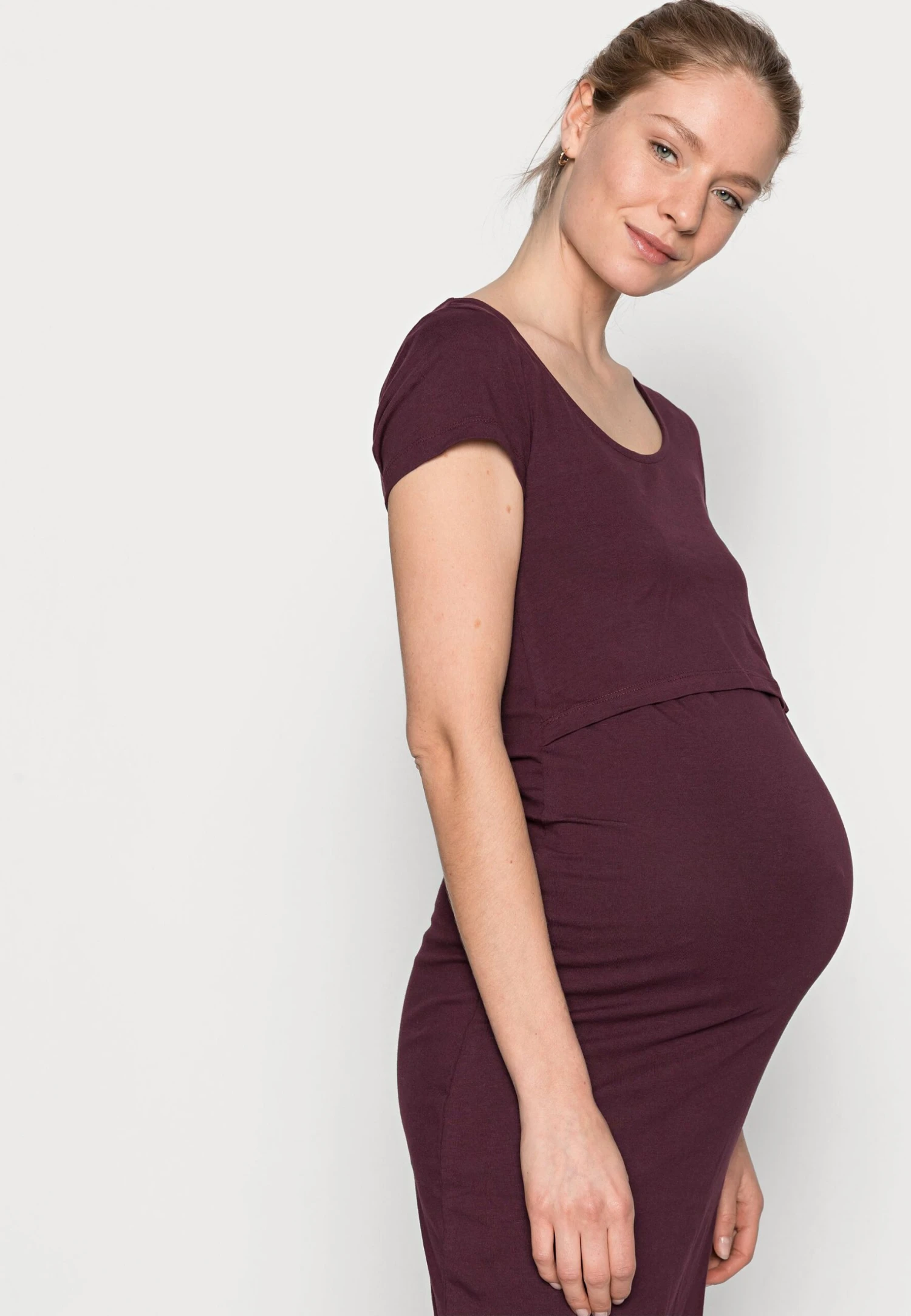 2Er Pack Nursing Function Dress - Etuikjole - Black/Bordeaux 7 2Er Pack Nursing Function Dress - Etuikjole - Black/Bordeaux - Bilde 5