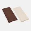Anna Field 2 Pack - Hodetørkle - Off-White/Brown 1 Anna Field 2 Pack - Hodetørkle - Off-White/Brown -Anna Field e03b893179e5442bbc137d1ec128a80d