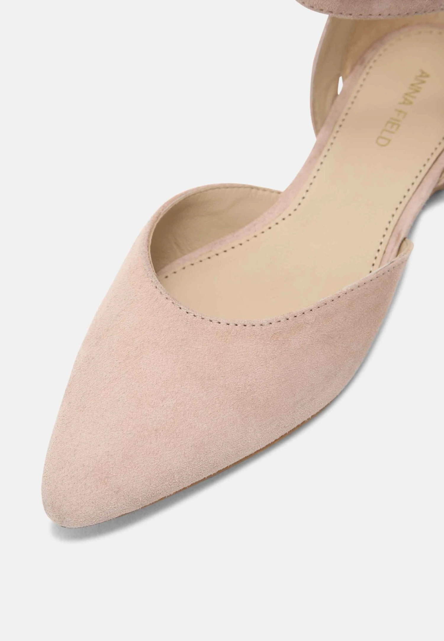 Anna Field Leather - Ballerina Med Reim - Beige 8 Anna Field Leather - Ballerina Med Reim - Beige - Bilde 6