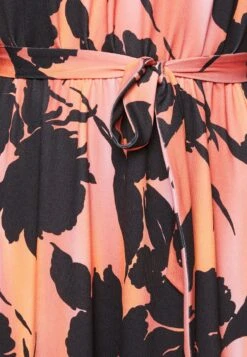 Anna Field Jerseykjole - Black/Orange -Anna Field e2a6f72f39a444eca143c02f39a9e88c