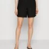 Anna Field Linen Mix - Shorts - Black -Anna Field e6093c8d38ac46ba863cdae3b23a0ce6