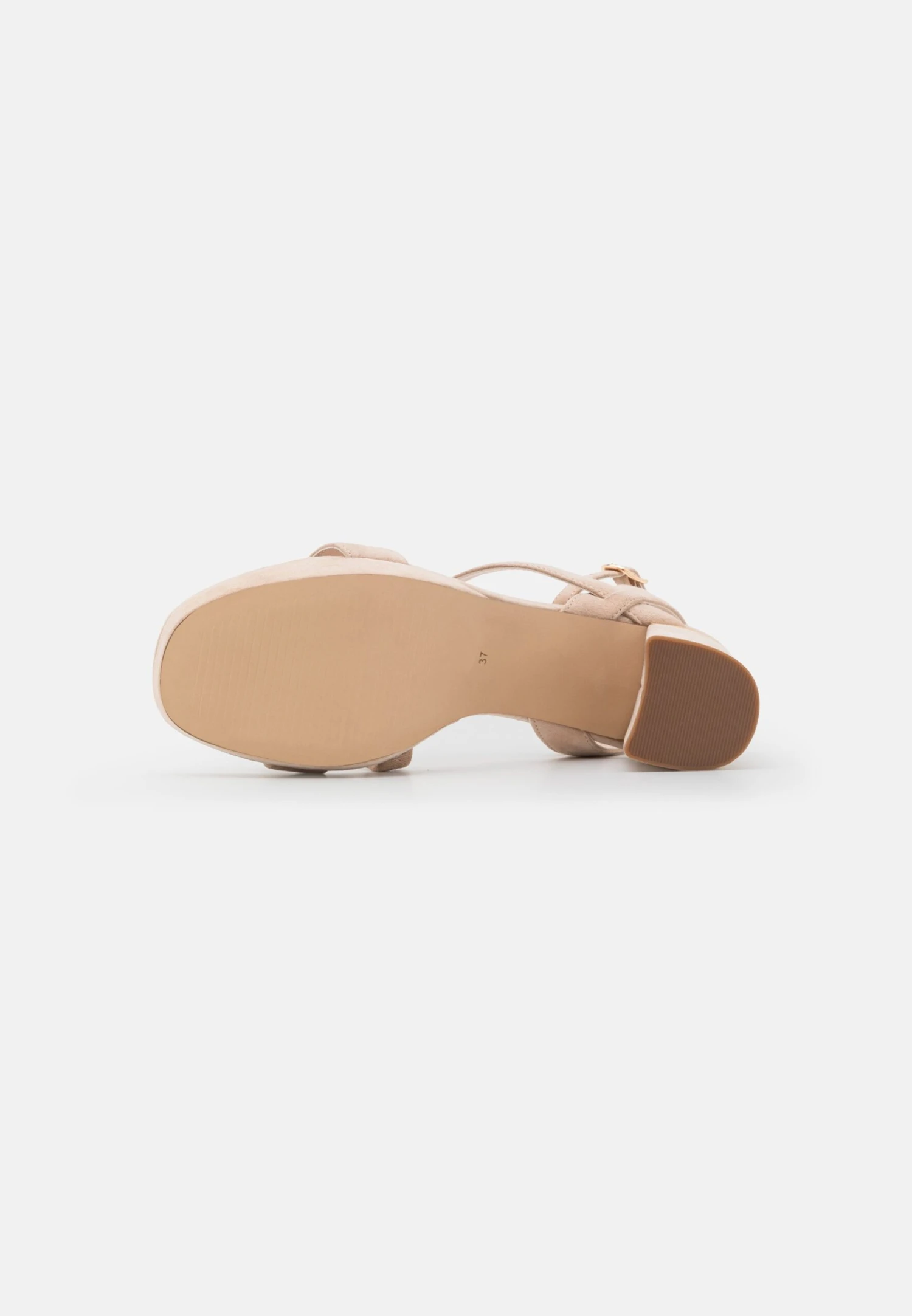 Leather- Sandaler Med Høye Hæler - Light Pink 7 Leather- Sandaler Med Høye Hæler - Light Pink - Bilde 5