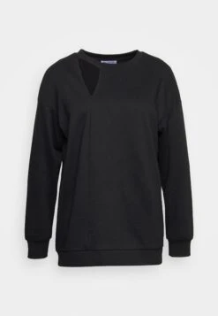 Cut Out Neck Fit - Sweatshirt -Black 12 Cut Out Neck Fit - Sweatshirt -Black -Anna Field eb39595f140d4bb0a8172d7eff3aa0a4