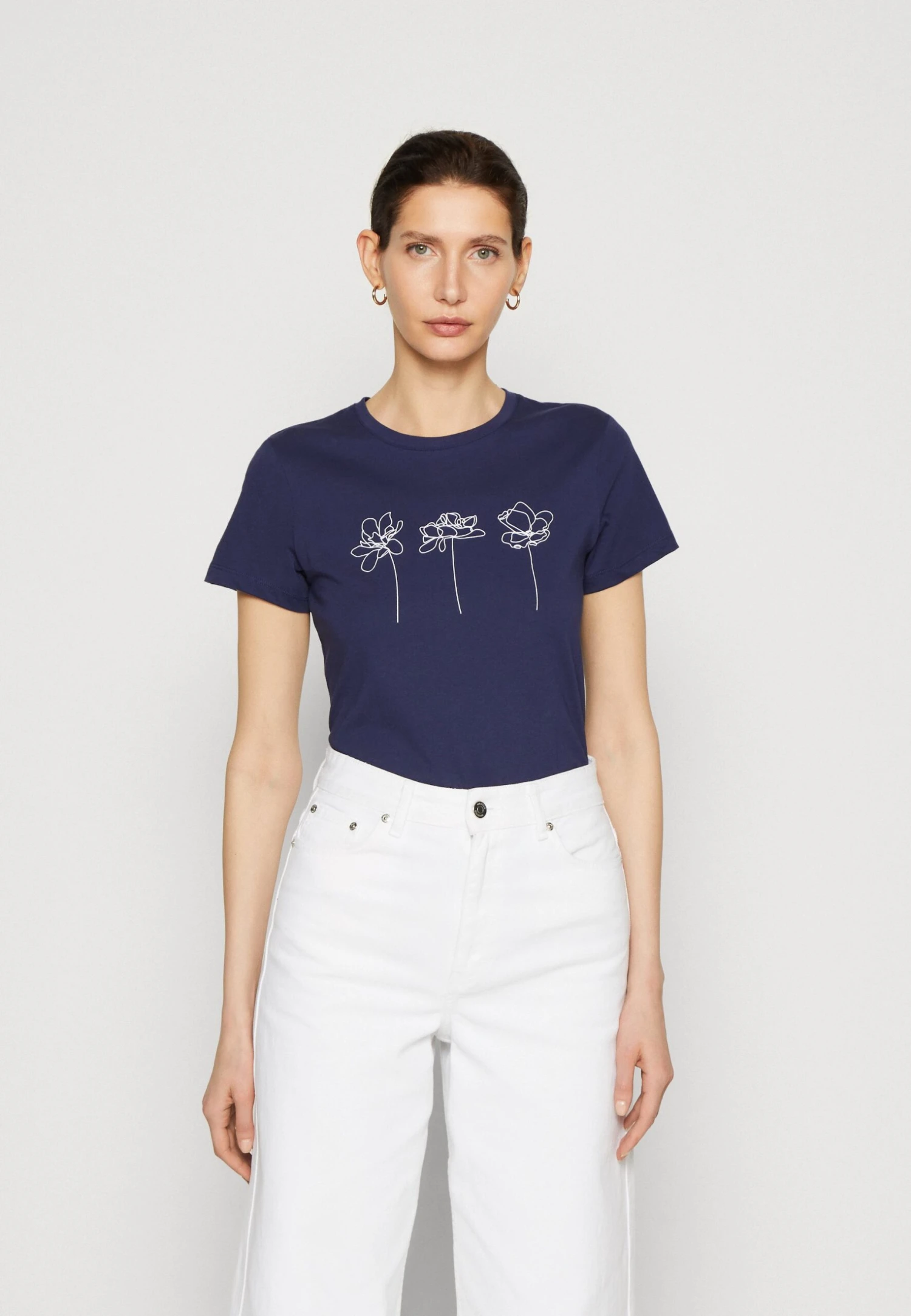 Anna Field T-Shirts Med Print - Dark Blue 3 Anna Field T-Shirts Med Print - Dark Blue