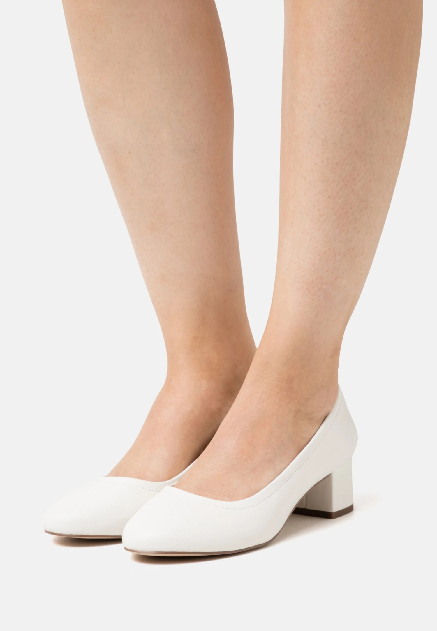 Anna Field Leather Comfort - Klassiske Pumps - White 3 Anna Field Leather Comfort - Klassiske Pumps - White