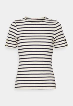 T-Shirts Med Print - Dark Blue White -Anna Field f39b89ea3da5427d9d06ab1d67c15277