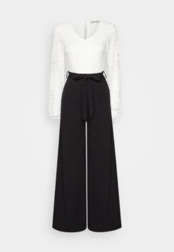 Anna Field Jumpsuit - White/Black