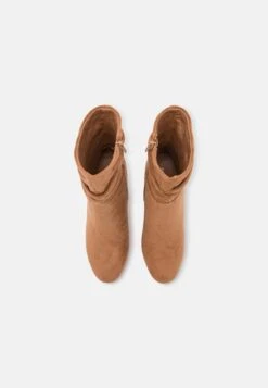 Anna Field Ankelboots Med Høye Hæler - Cognac -Anna Field fe844388137345fd8567c7f47f63aa66